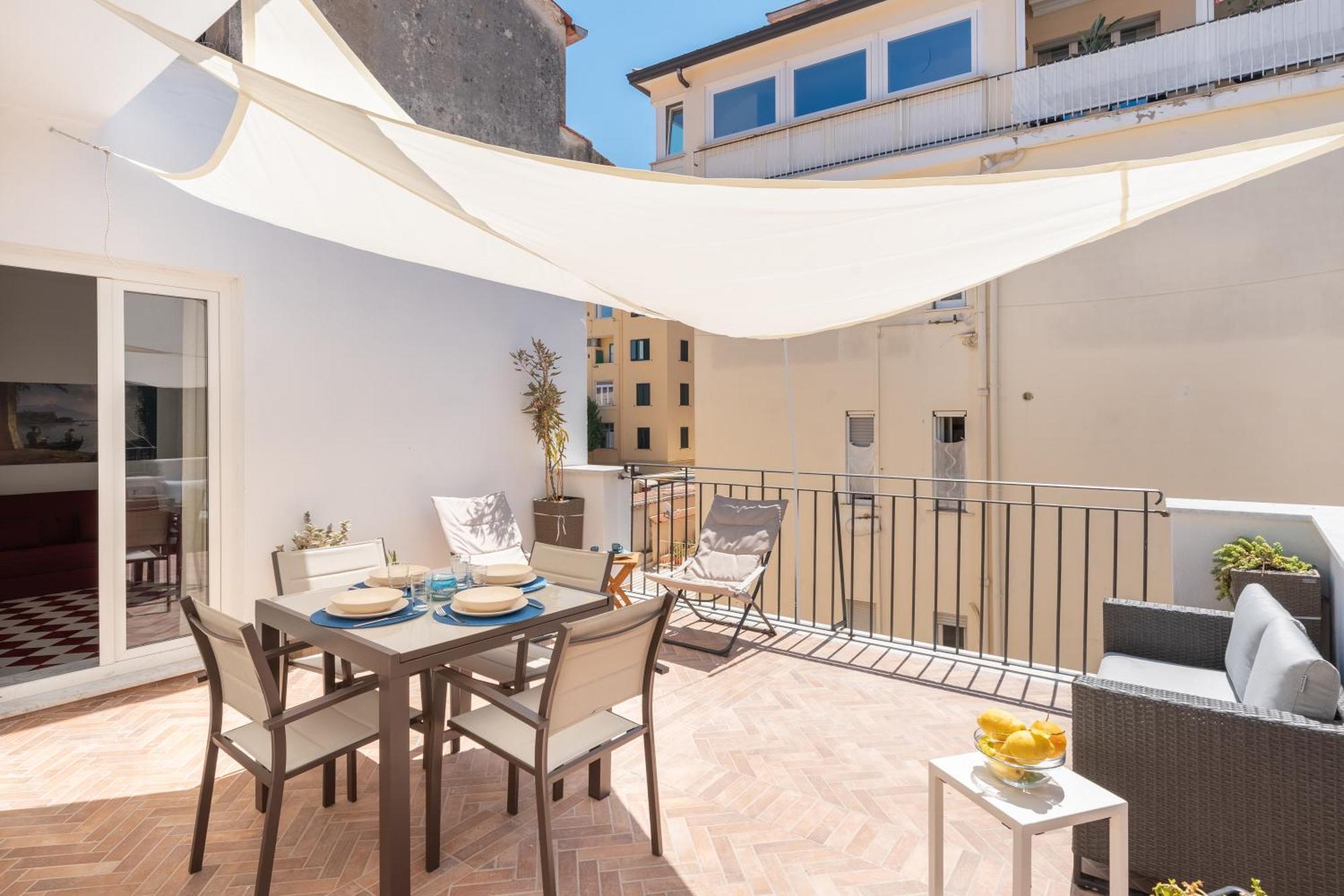 Sorrentovibes - Lux Family In With Terrace&solarium Apartment *